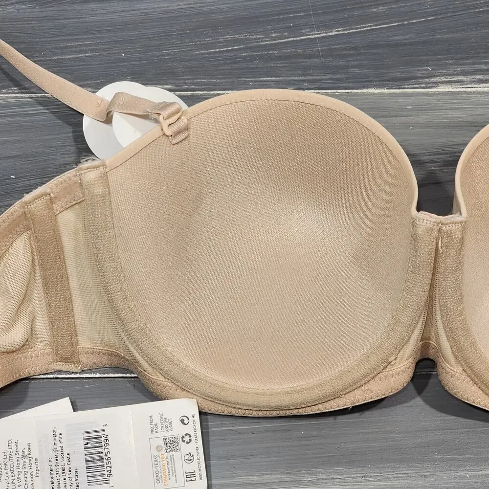 Dorina‎ Michelle Strapless Bra 34C Lightly Padded D17193MI033 Beige
